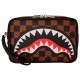 Sprayground Peeking Character Check Toiletry Καφέ